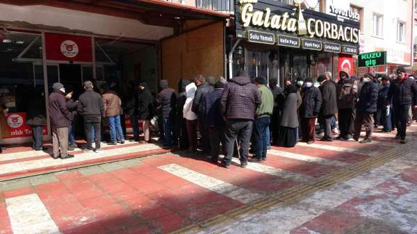 Yozgat'ta Et ve Süt Kurumu satış şubesinde Ramazan yoğunluğu yaşanıyor