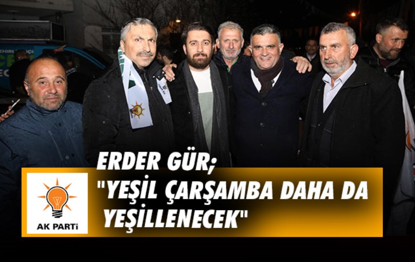 Erder Gür; 'Yeşil Çarşamba daha da yeşillenecek'