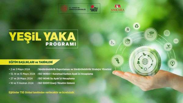 Ankara Kalkınma Ajansı'ndan Yeşil Yaka Programı