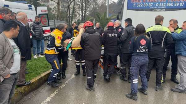 Zonguldak'ta trafik kazası; 1 yaralı