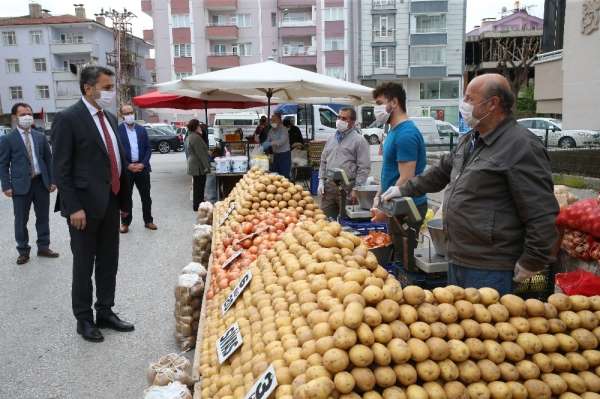 Başkan Eroğlu'dan pazar denetimi