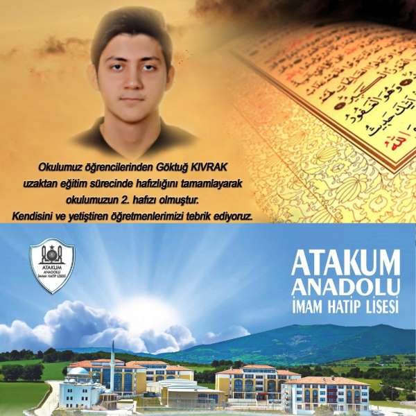Eğitimde sınır yok: Online eğitimle hafızlığını tamamladı