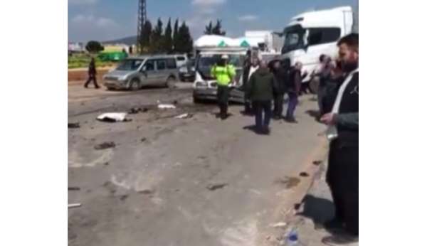 Gaziantep'te 8 aracın karıştığı zincirleme trafik kazası: 3 yaralı