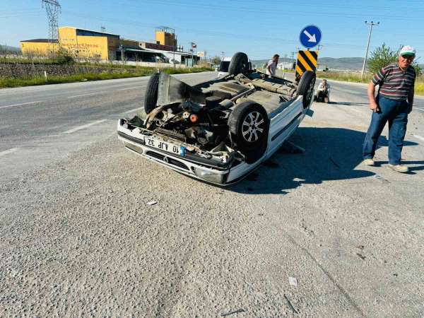Gönen'de trafik kazası; 4 yaralı