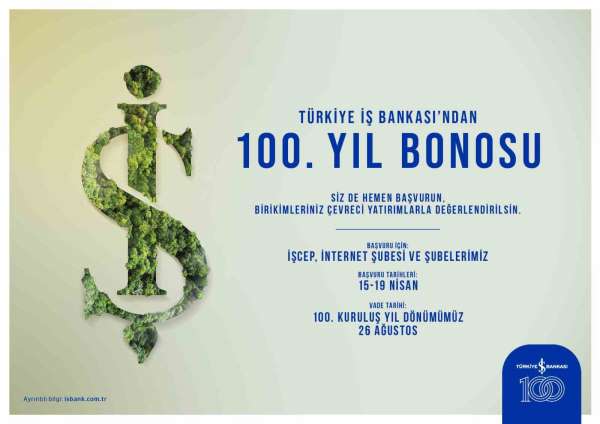 İş Bankası'ndan '100. Yıl Bonosu'