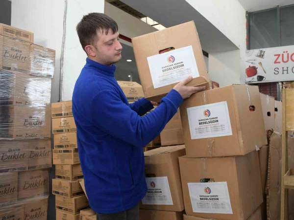 Samsun TSO'dan 750 aileye gıda yardımı