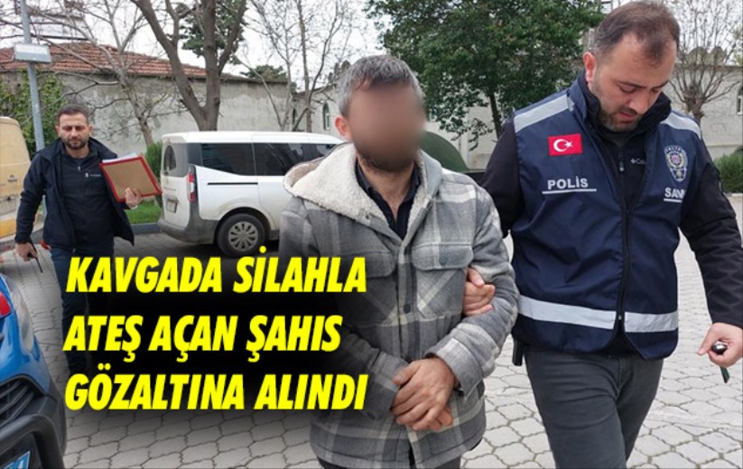 Samsun'da kavgada silahla ateş açan şahıs gözaltına alındı