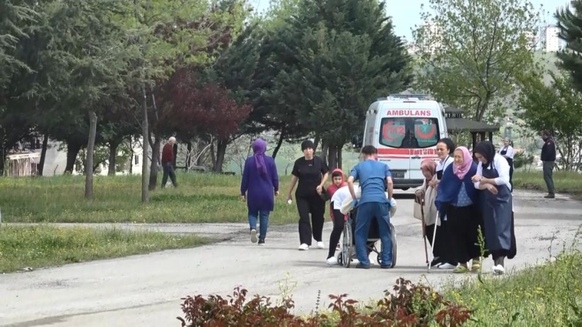 Samsun'daki huzurevi yangını