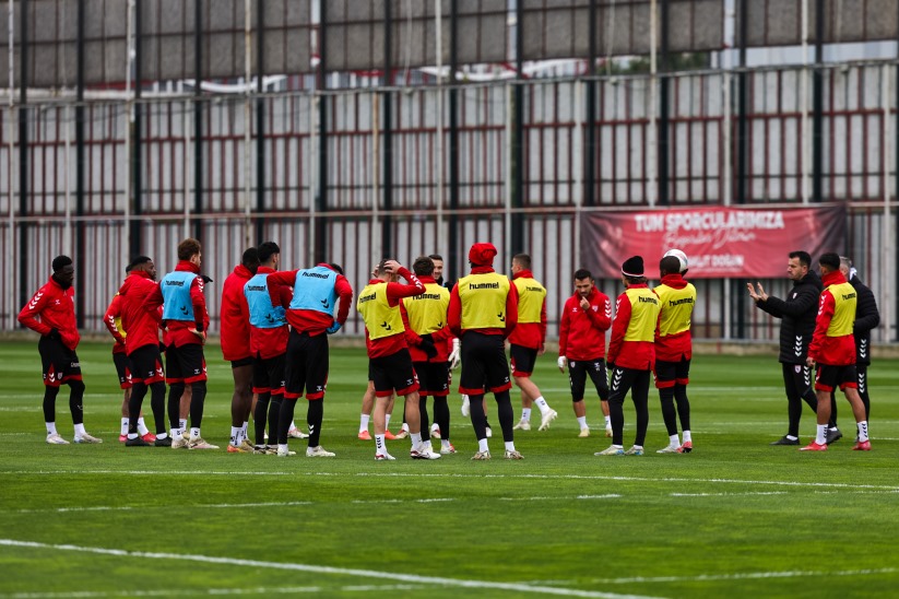Samsunspor, Alanyaspor maçı hazırlıklarını sürdürdü