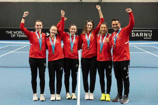 Kadın Milli Tenis Takımı, Litvanya'da tarih yazdı