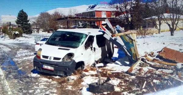 Malatya'da trafik kazası: 2 Yaralı