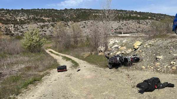 Bilecik'te motosiklet kazası, 1 yaralı