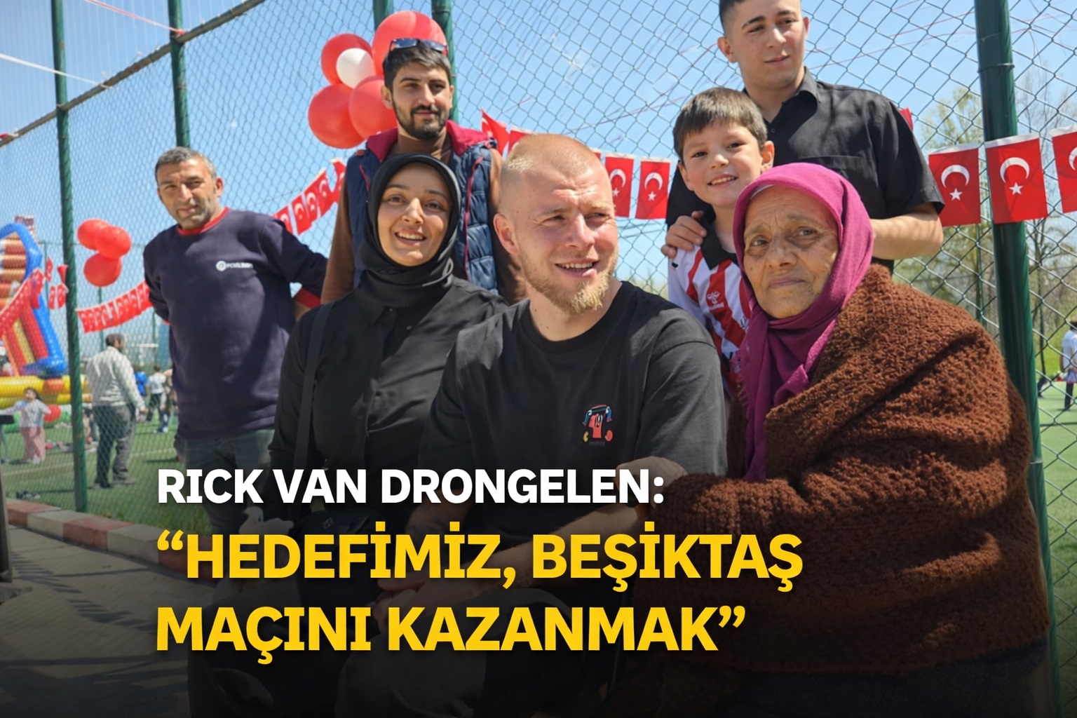Rick van Drongelen: 'Hedefimiz, Beşiktaş maçını kazanmak'