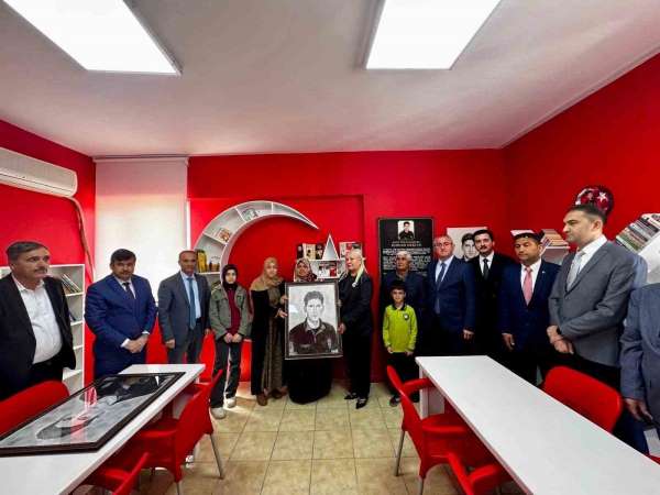 Şehit polisin ismi kütüphanede yaşatılacak