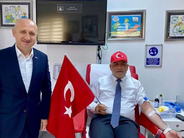 Başkan İbrahim Sandıkçı: 'Kan bağışıyla insanlığa umut olabiliriz'