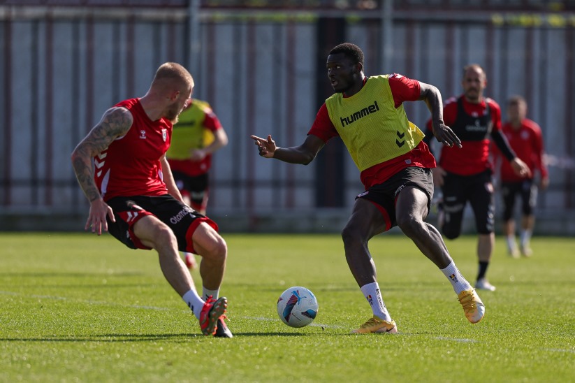 Samsunspor, Sivasspor hazırlıklarını sürdürdü