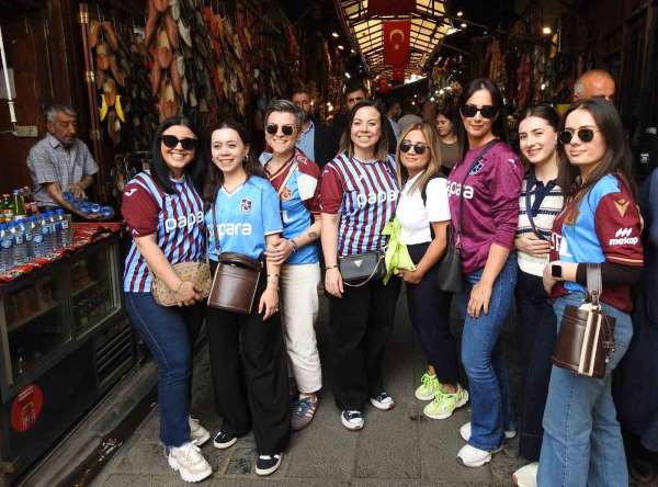Galatarasay ve Trabzonspor taraftarları Gaziantep'e hayran kaldı