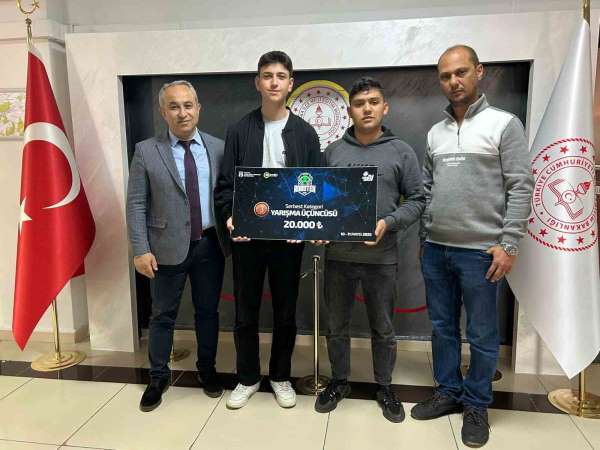 Şehit Serhat Bal MTAL'den Türkiye üçüncülüğü