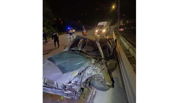 Zonguldak'taki trafik kazasında 24 yaşındaki genç hayatını kaybetti