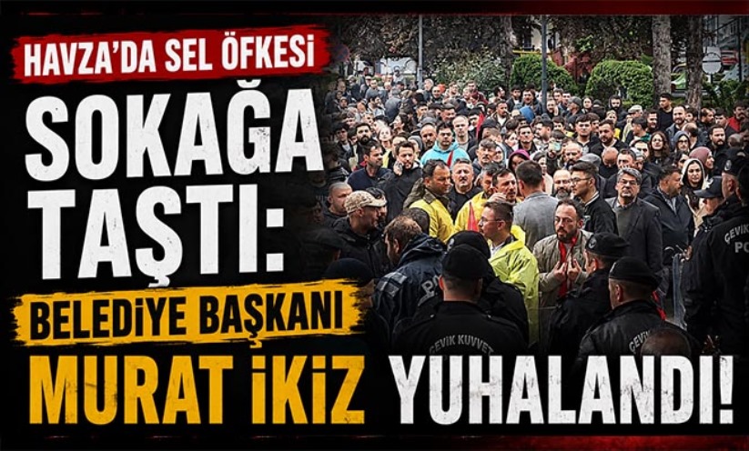 Havza'da 'afet bölgesi' çağrısı: Vatandaşlardan belediye önünde tepki