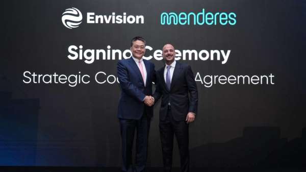 Envision Energy ve Menderes Tekstil'den iş birliği