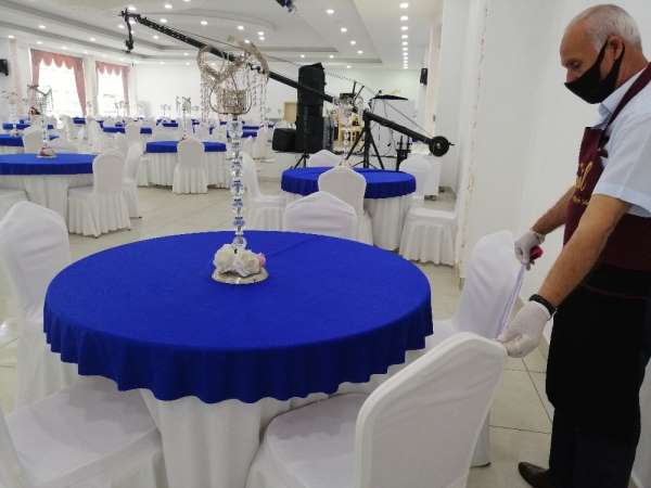 Amasya'da düğün salonları 1 Temmuz'a hazırlanıyor 