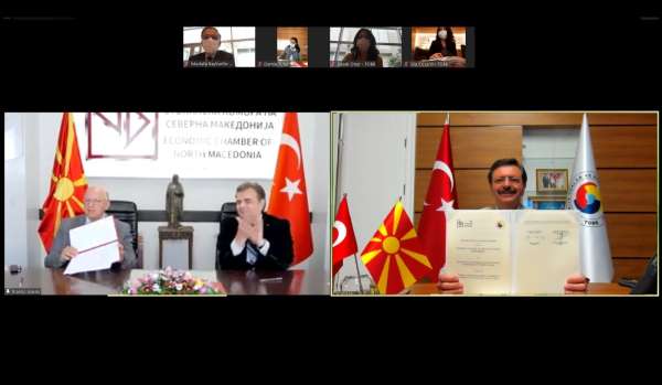 Türkiye - Kuzey Makedonya TSO Forumu kuruluş anlaşması imzalandı