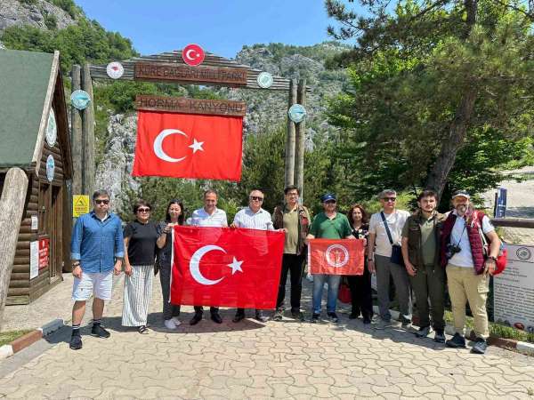 Kastamonu'yu gelen Kazakistan heyeti, Horma Kanyonuna ve cam terasa hayran kaldı