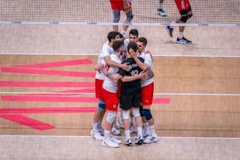 A Milli Erkek Voleybol Takımı, Milletler Ligi'ndeki ilk galibiyetini aldı