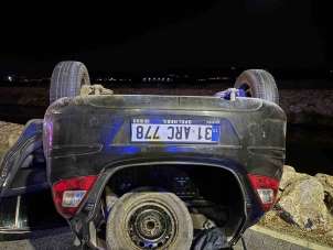 Edremit'te trafik kazası: 3 yaralı