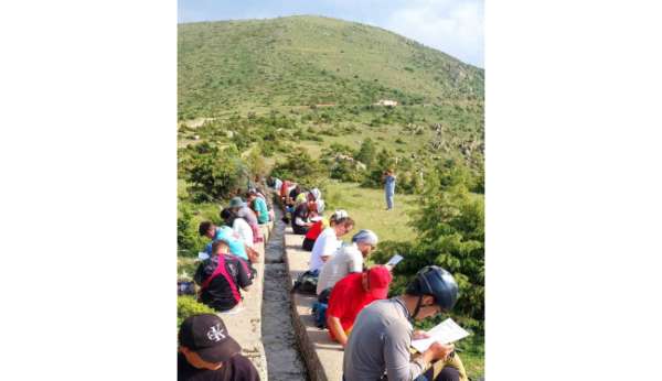 Tek İp Boyu Dağcılık Eğitimi Kayseri'de tamamlandı
