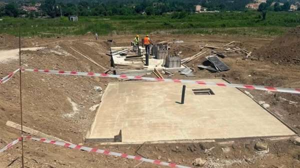 Cumaköy'de kanalizasyon altyapısı güçlendiriliyor