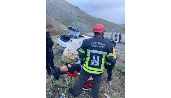 Erzurum'da trafik kazası: 4 yaralı
