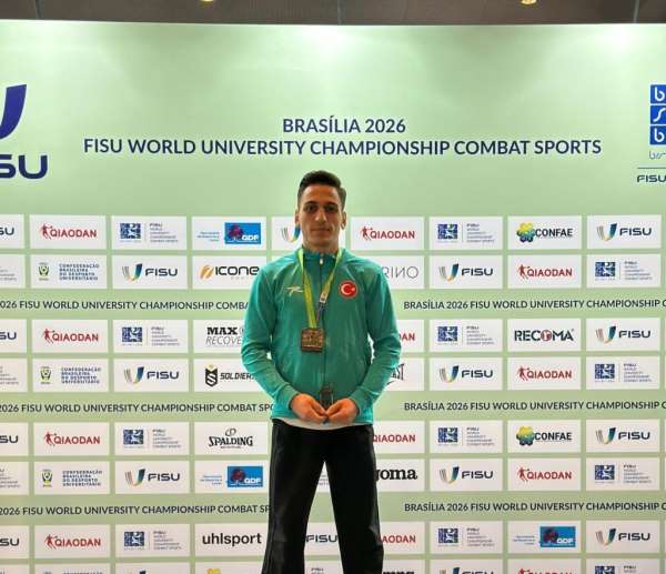 OMÜ'lü sporcu, Brezilya'da Dünya Şampiyonu oldu