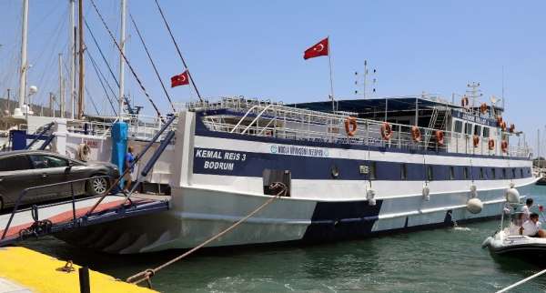 Bodrum-Datça feribot seferleri arttırıldı 