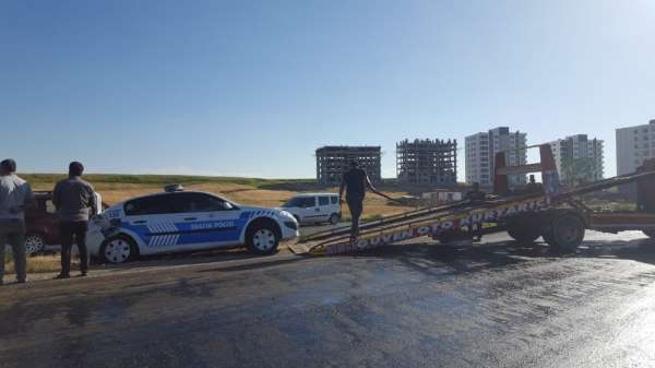 Eriyen asfalt kazaya davetiye çıkardı: 1 yaralı 