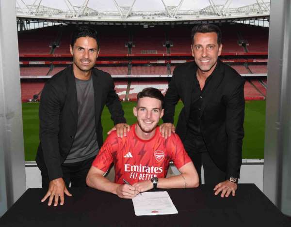 Declan Rice, resmen Arsenal'de