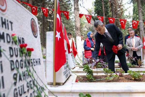 15 Temmuz şehitleri Mersin'de anıldı