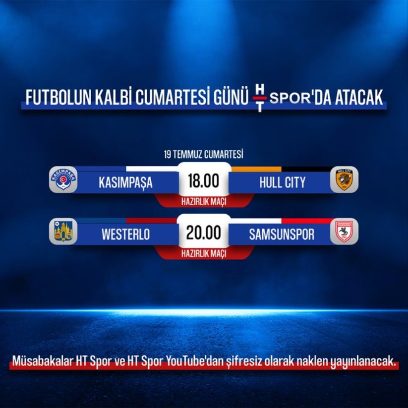 Samsunspor'un ilk provası Cumartesi günü!