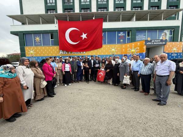 AK Parti Ağrı İl Başkanı Yıldız; 'Terörsüz Türkiye hedefiyle yeni bir döneme giriyoruz'