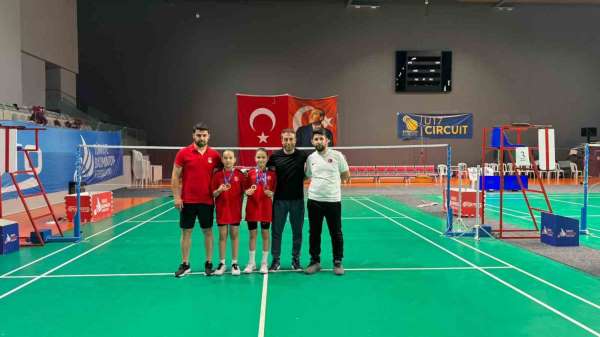 Badminton'da Kayseri'ye iki madalya