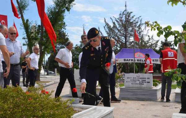 Bafra'da 15 Temmuz şehitleri dualarla anıldı