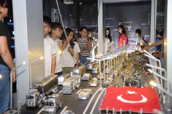 Canik'te 15 Temmuz Müzesi'ne ziyaretçi akını