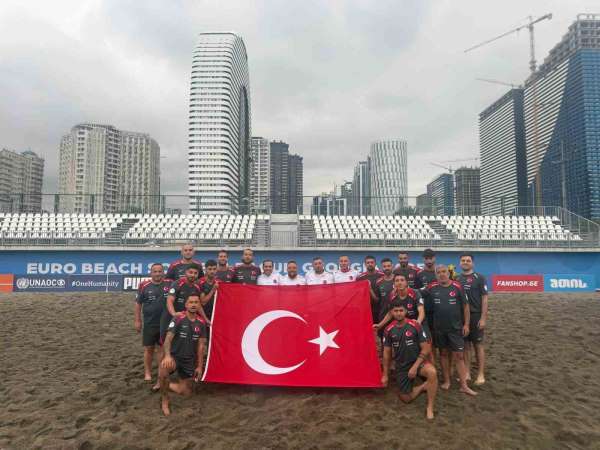 Plaj Futbolu Milli Takımı, Gürcistan'da 15 Temmuz şehitlerini andı