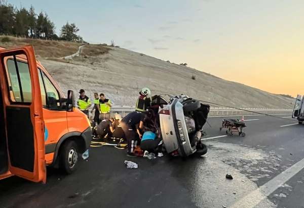 Yenipazar'da trafik kazası: 3 yaralı