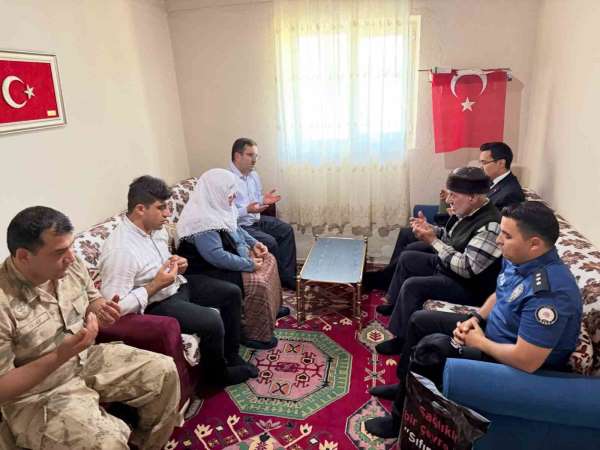 Akyaka'da 15 Temmuz'da şehit aileleri ve gazilere vefa ziyareti