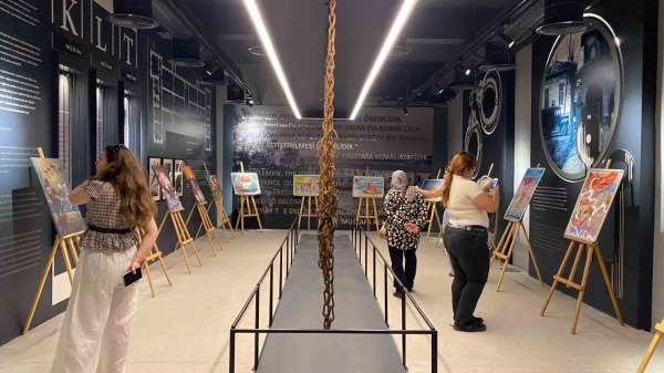Sinop'ta 'İrade Bizim, Zafer Bizim' resim sergisi