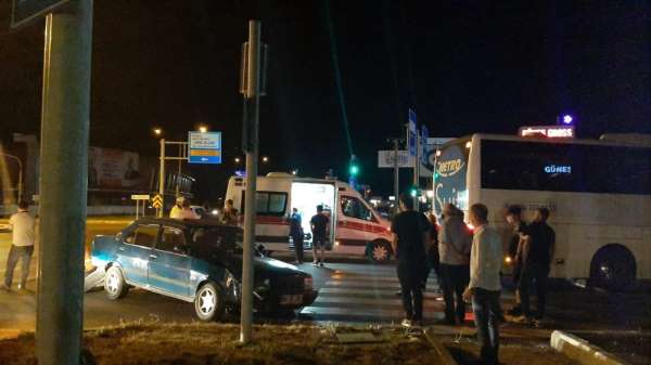 Çorum'da zincirleme trafik kazası: 2 yaralı 