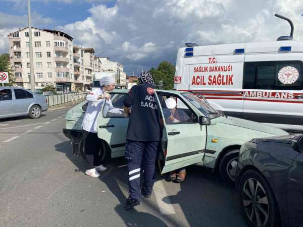 Ordu'da trafik kazası: 1 yaralı
