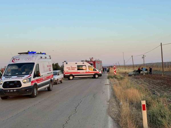 Şanlıurfa'da trafik kazası: 5 yaralı